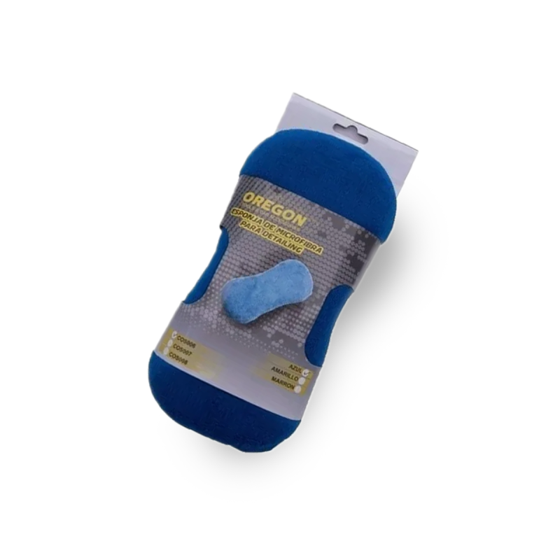 COS006 ESPONJA ESPONJA MICROFIBRA AZUL AZUL UNIVERSAL CANTIDAD POR CAJA 60