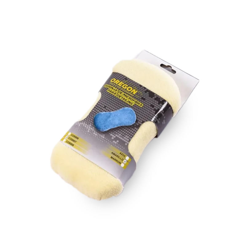 COS007 ESPONJA ESPONJA MICROFIBRA AMARILLA AMARILLO UNIVERSAL CANTIDAD POR CAJA 60