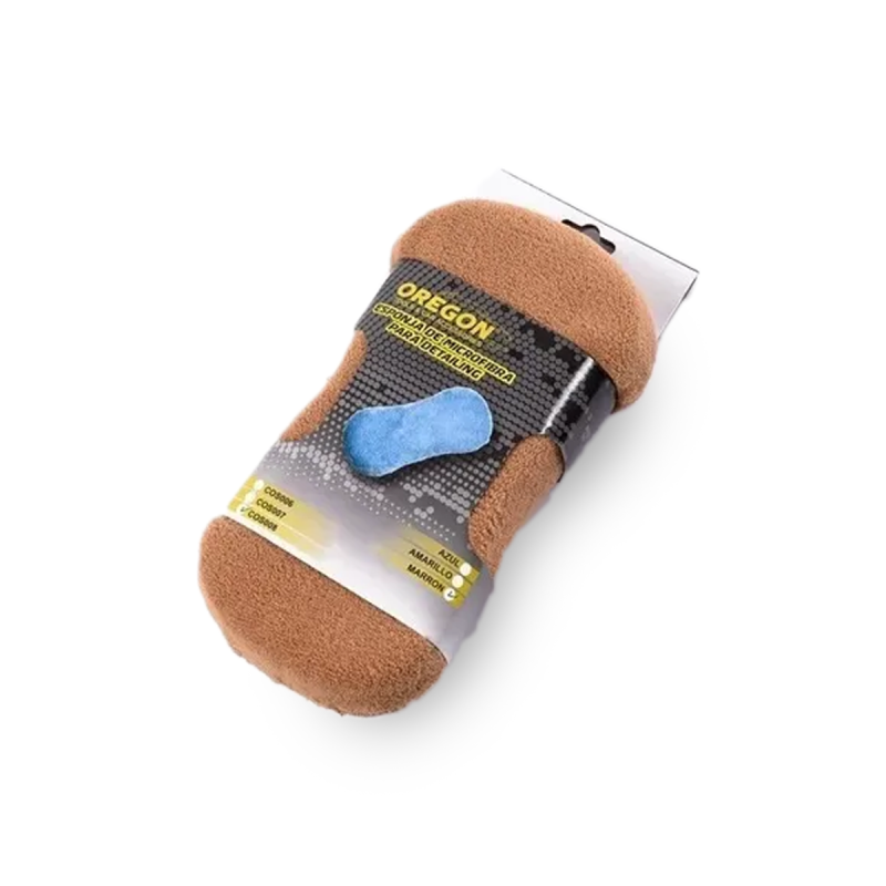 COS008 ESPONJA ESPONJA MICROFIBRA MARRON MARRON UNIVERSAL CANTIDAD POR CAJA 60