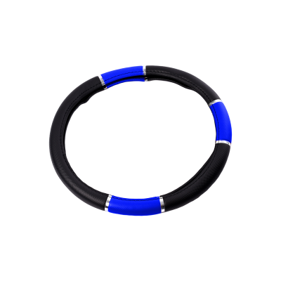 CV003 CUBRE VOLANTE CUBRE VOLANTE PVC 38CM CON REFLECTOR NEGRO / AZUL 387.5 