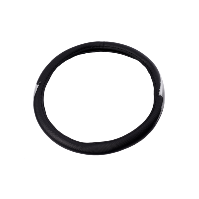 CV005 CUBRE VOLANTE CUBRE VOLANTE PVC 38CM CON REFLECTOR NEGRO / PLATEADO 387.5 