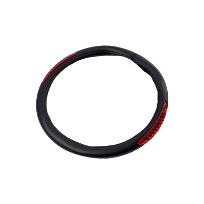 CV010 CUBRE VOLANTE CUBRE VOLANTE PVC 38CM CON REFLECTOR NEGRO / ROJO 387.5 