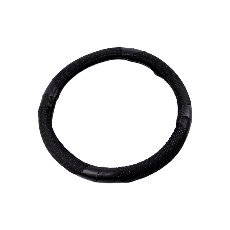 CV018 CUBRE VOLANTE CUBRE VOLANTE CUERO 38CM  NEGRO 388.2 CANTIDAD POR CAJA 25