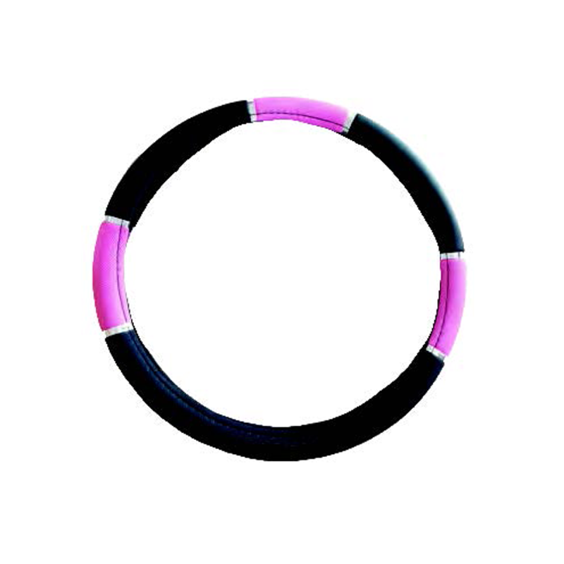 CV022 CUBRE VOLANTE CUBRE VOLANTE PVC 38CM CON REFLECTOR NEGRO / FUCSIA 387.5 CANTIDAD POR CAJA 25