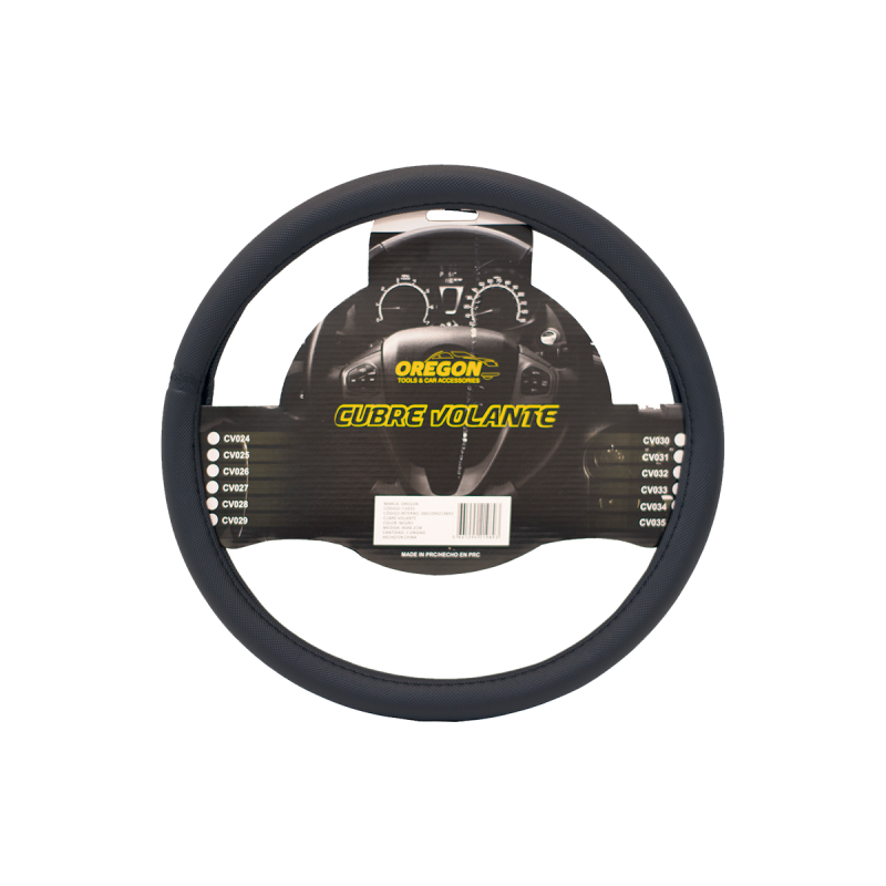 CV035 CUBRE VOLANTE CUBRE VOLANTE PVC 40CM NEGRO 408.2 CANTIDAD POR CAJA 25