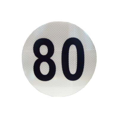 CVEL80 CIRCULO VELOCIDAD MAXIMA CIRCULO VELOCIDAD MAXIMA 80 KM/H 0