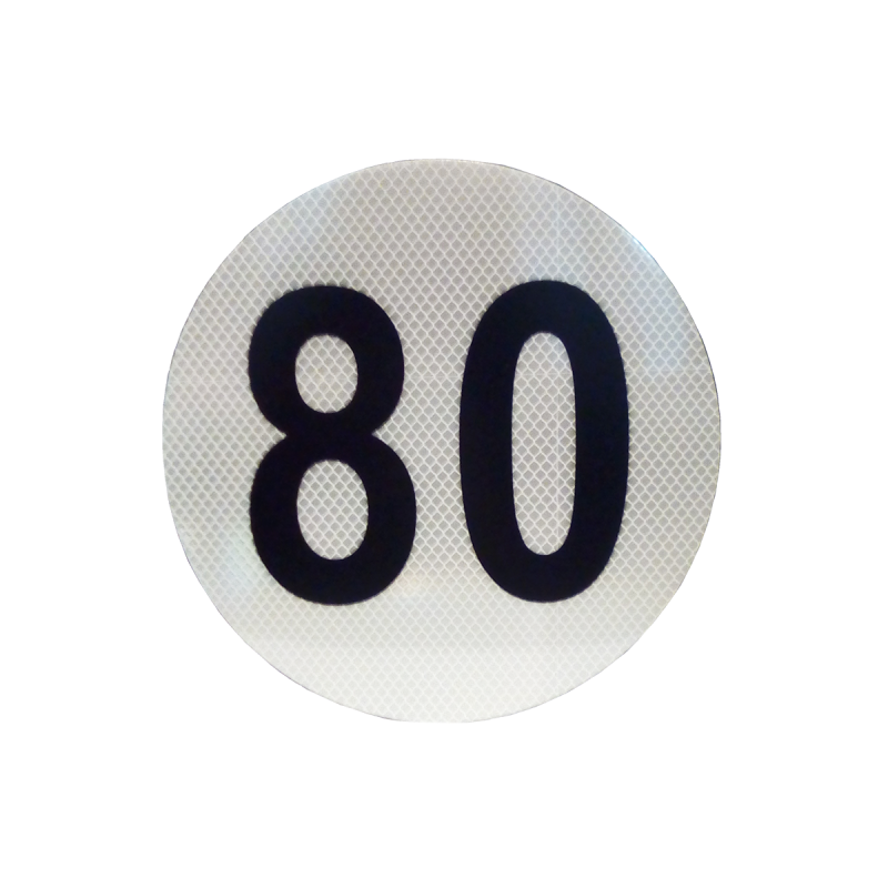 CVEL80 CIRCULO VELOCIDAD MAXIMA CIRCULO VELOCIDAD MAXIMA 80 KM/H 0