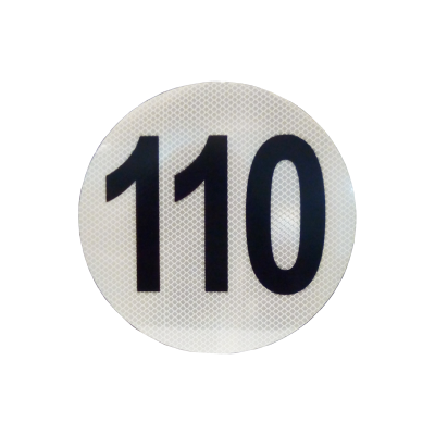 CVEL110 CIRCULO VELOCIDAD MAXIMA CIRCULO VELOCIDAD MAXIMA 110 KM/H 0