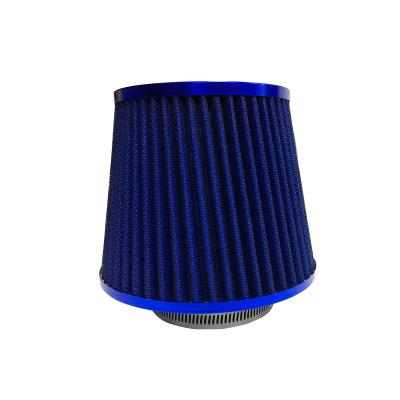 FA018 FILTRO DE AIRE CONICO FILTRO DE AIRE CONICO COMPETICION 63MM AZUL UNIVERSAL