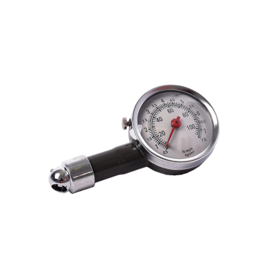 MED004 MEDIDOR DE PRESION MEDIDOR DE PRESION DE RUEDAS UNIVERSAL 10-100PSI PLATEADO UNIVERSAL CANTIDAD POR CAJA 100