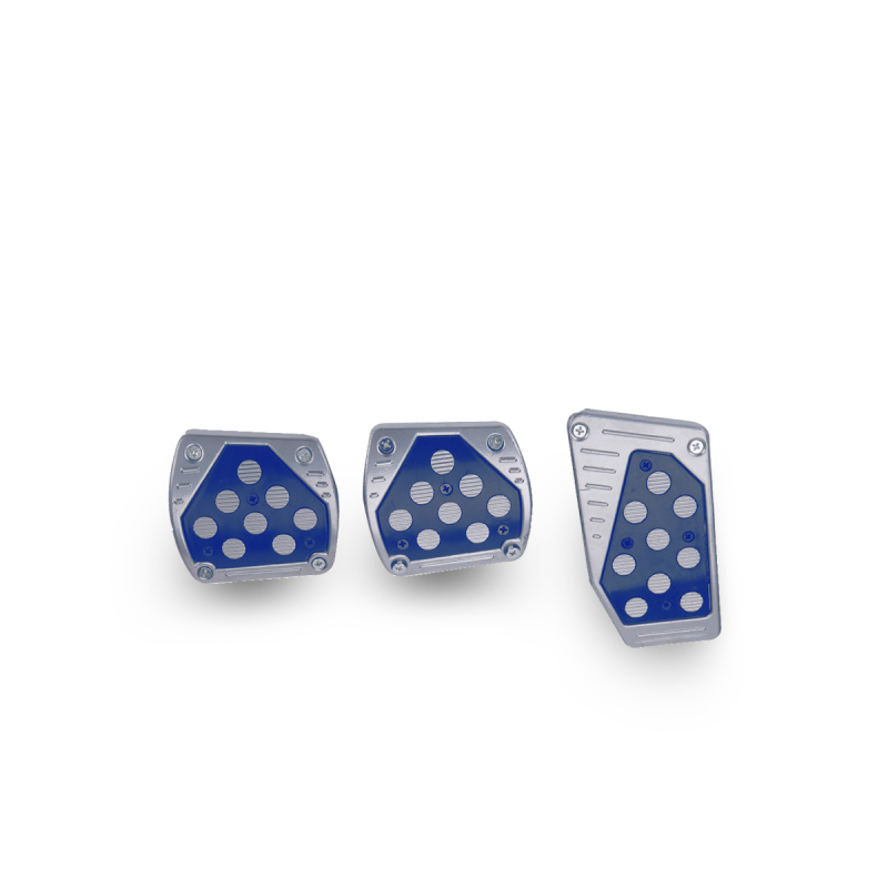 PE007 JUEG DE CUBRE PEDALES DEPORTIVO JUEG DE CUBRE PEDALES DEPORTIVO AZUL UNIVERSAL