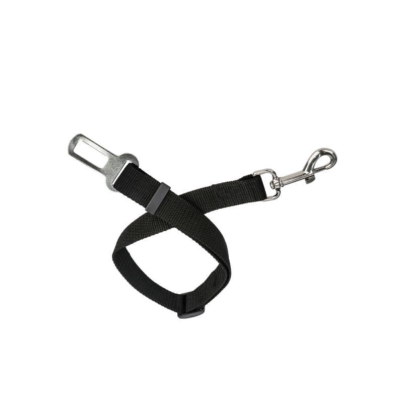 PET005 CORREA CON ENGANCHE UNIVERSAL PARA MASCOTAS CON ENGANCHE AL CINTURON DE SEGURIDAD MEDIDAS 2.5CM X 75CM. REGULABLE, SE PUEDE UTILIZAR PARA PERROS DE HASTA