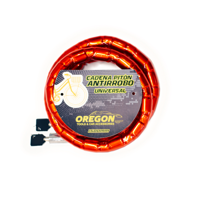 PIT005 TRABA PITON TRABA PITON PARA MOTO , 22  1500MM ROJO UNIVERSAL CANTIDAD POR CAJA 12