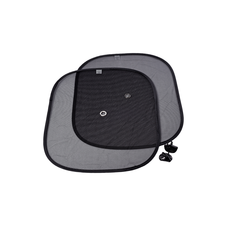 PS001 PARASOL PARASOL LATERAL DE TELA 2 PCS  NEGRO 4436 CANTIDAD POR CAJA 100