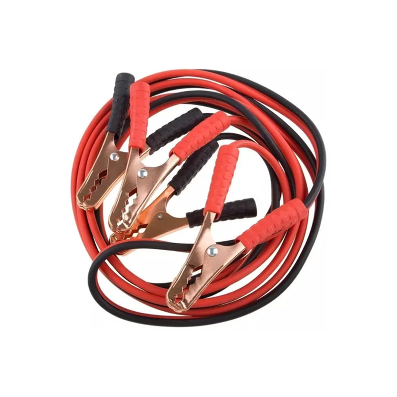 PUE002 CABLE PUENTE DE BATERIA CABLE PUENTE DE BATERIA 2,5 METROS 400 AMP ROJO Y NEGRO UNIVERSAL