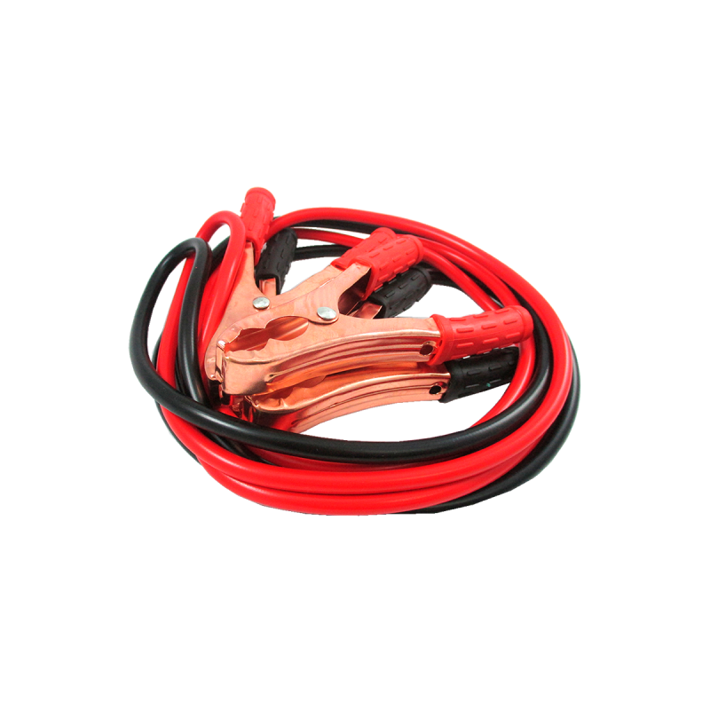 PUE003 CABLE PUENTE DE BATERIA CABLE PUENTE DE BATERIA 2,5 METROS 500 AMP ROJO Y NEGRO UNIVERSAL