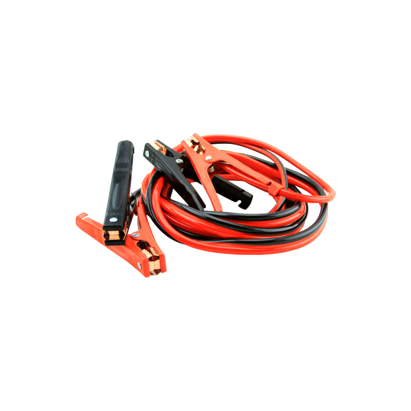 PUE004 CABLE PUENTE DE BATERIA CABLE PUENTE DE BATERIA 2,5 METROS 600 AMP ROJO Y NEGRO UNIVERSAL