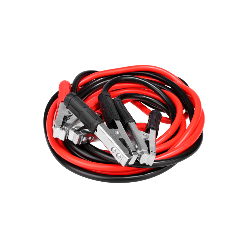 PUE005 CABLE PUENTE DE BATERIA CABLE PUENTE DE BATERIA 3 METROS 800 AMP ROJO Y NEGRO UNIVERSAL
