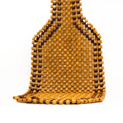 RESP002 RESPALDO CUBRE ASIENTO / RESPALDO BOLITA MADERA TRADICIONAL REFORZADO