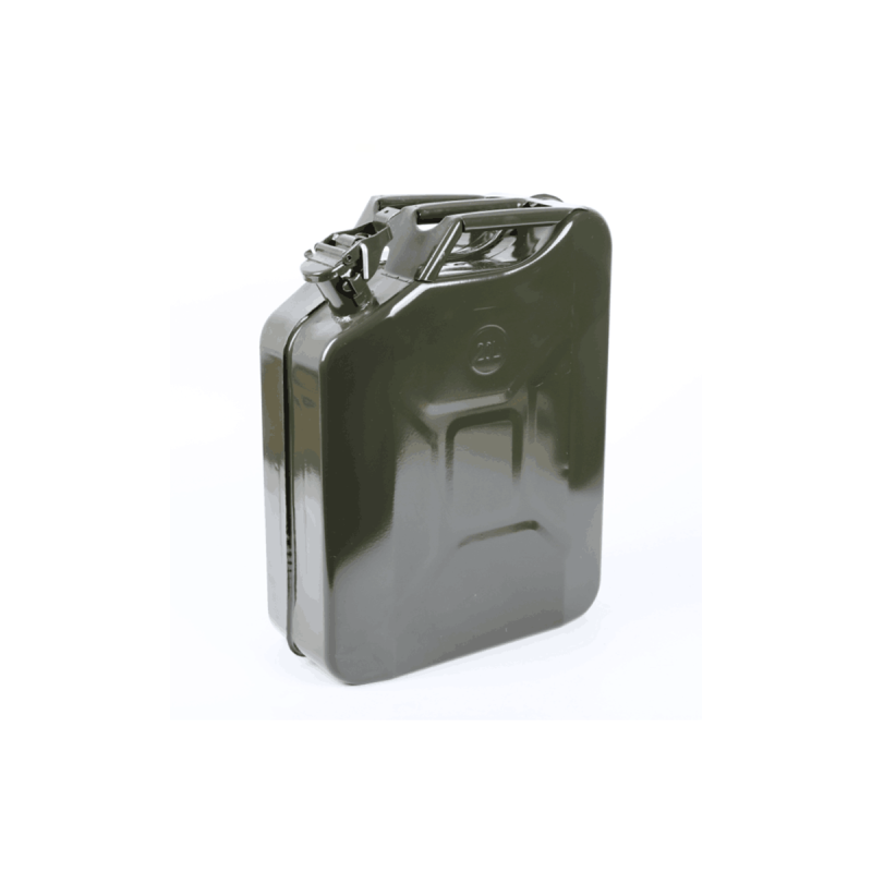 TANMET004 BIDON METALICO AMERICANO UNIVERSAL PARA TANQUE DE COMBUSTIBLE  20 LITROS CHAPA 8MM