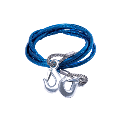 TOW011 LINGA DE REMOLQUE LINGA DE ACERO METALICA 10MM X 4 METROS HASTA 3000KGS AZUL UNIVERSAL 