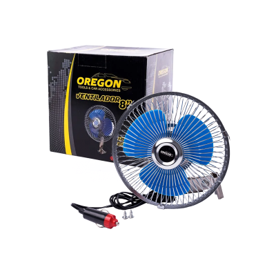 VENT004 VENTILADOR VENTILADOR METALICO 8 24V UNIVERSAL PLATEADO 8 DIAMETRO 220MM CANTIDAD POR CAJA 12