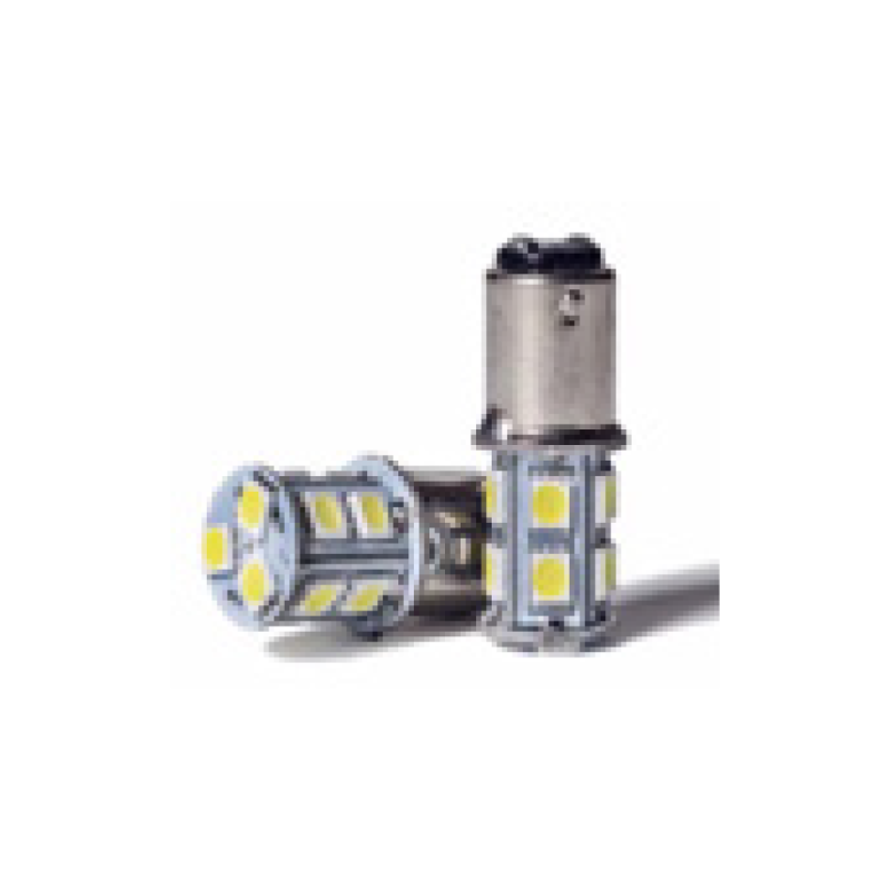 13496AMA13 LEDS SEÑALIZACION SMD 13496 -  1 POLO PATA EN V 13 LED 5050 SMD - AMBAR 24V