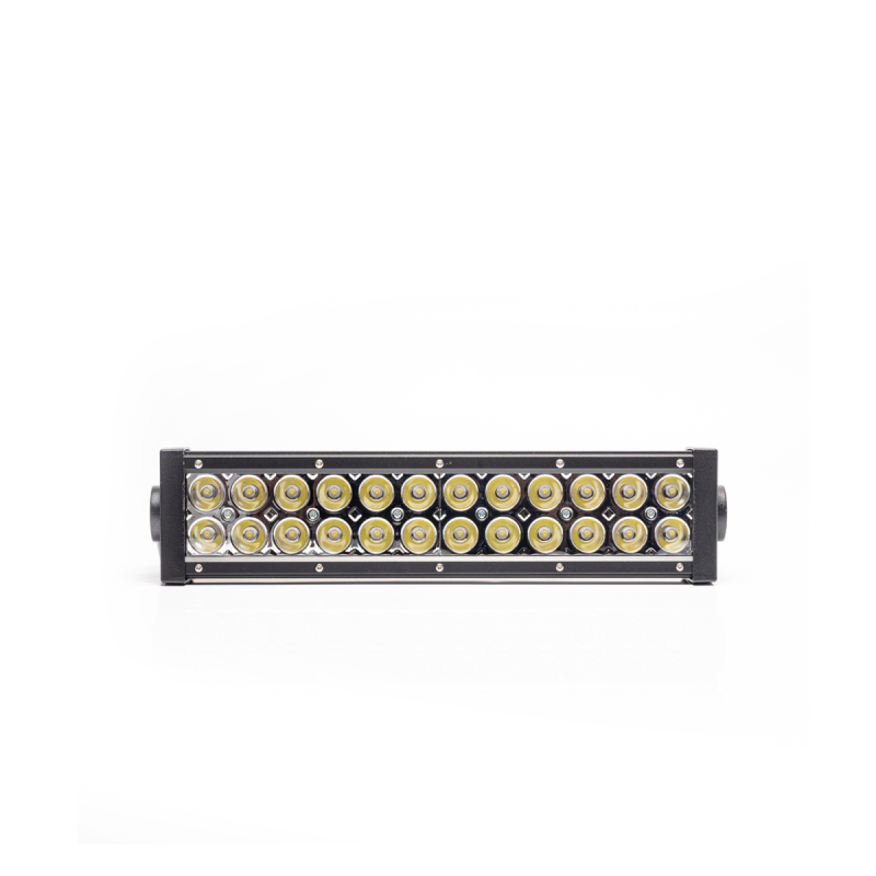 BAR72 OFF ROAD BARRA DE LED EPISTAR RECTA BARRA DE 24 LED 72 WATTS - EPISTAR (30,2 CM DE LARGO) -  CARCAZA DE ALUMINIO - HAZ DE LUZ SPOT (CODIGO ANTERIOR: BAR72