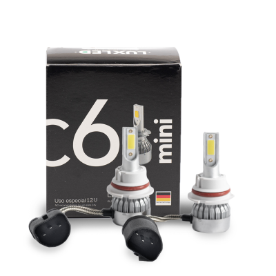 C6MINI9004 OFF ROAD KIT DE LED C6 MINI SIN COOLER 9004 6 GEN 20000LM CHIP COB 12V SIN COOLER