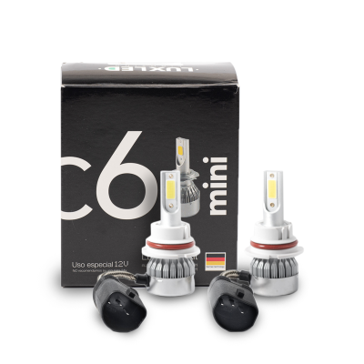 C6MINI9007 OFF ROAD KIT DE LED C6 MINI SIN COOLER 9007 6 GEN 20000LM CHIP COB 12V SIN COOLER