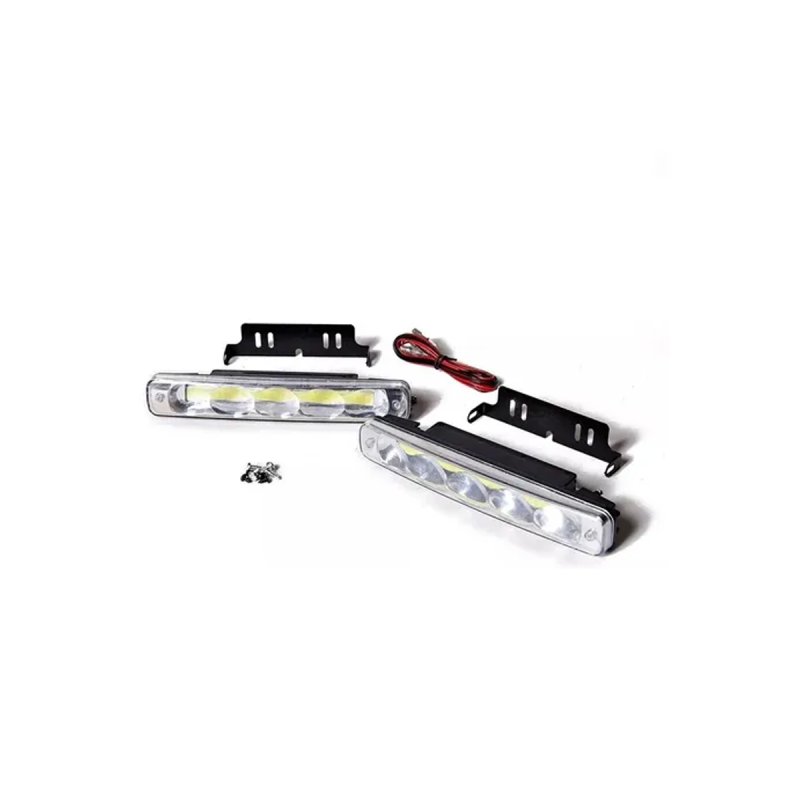 COB21212V OFF ROAD JUEGO DE FAROS DE LED AUXILIARES UNIVERSAL RECTANGULAR CON PLACA DE LED COB  - COLOR  BLANCO 12V.