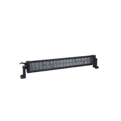 CURV288D4 OFF ROAD BARRA DE LED 4D CURVA BARRA CURVA DE 96 LED DE 3 WATTS TIPO EPISTAR 4K CON LUPA 288 WATTS -   1,25 MTS DE LARGO BLANCO 12V / 24V - CARCAZA DE