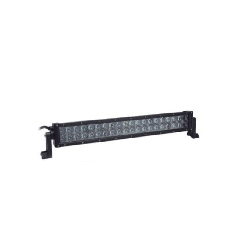 CURV288D4 OFF ROAD BARRA DE LED 4D CURVA BARRA CURVA DE 96 LED DE 3 WATTS TIPO EPISTAR 4K CON LUPA 288 WATTS -   1,25 MTS DE LARGO BLANCO 12V / 24V - CARCAZA DE