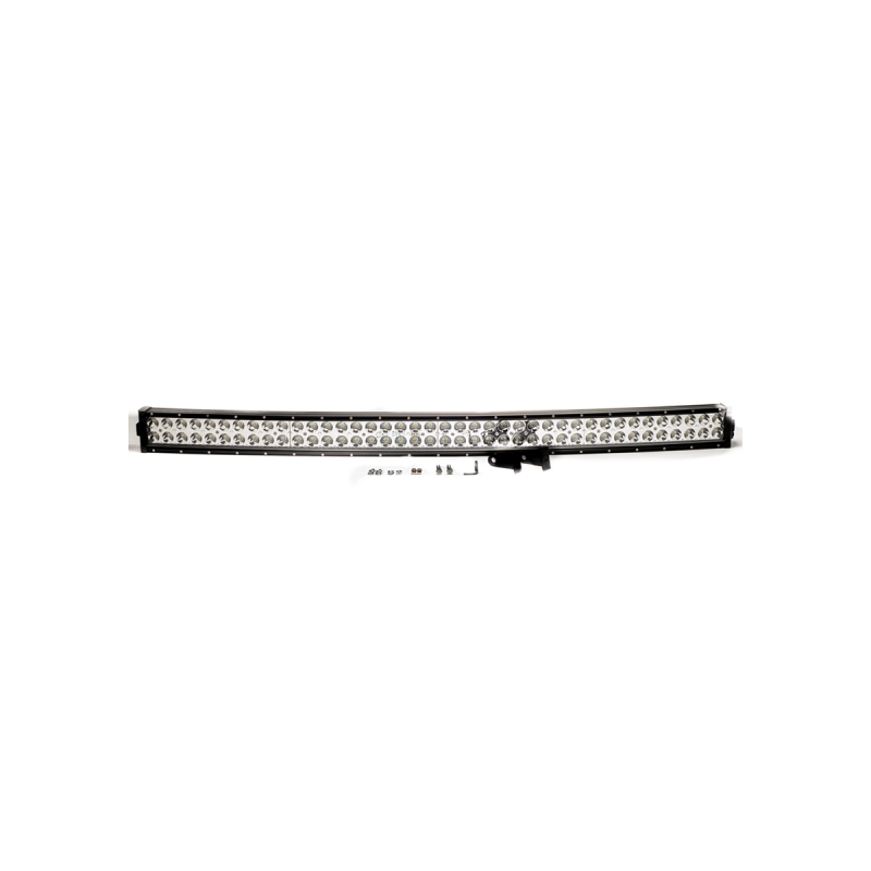 CURV240 OFF ROAD BARRA DE LED EPISTAR CURVA BARRA CURVA DE 80 LED 240 WATTS - EPISTAR ( 1,13 MTS DE LARGO) -  CARCAZA DE ALUMINIO - HAZ DE LUZ SPOT (CODIGO ANTE