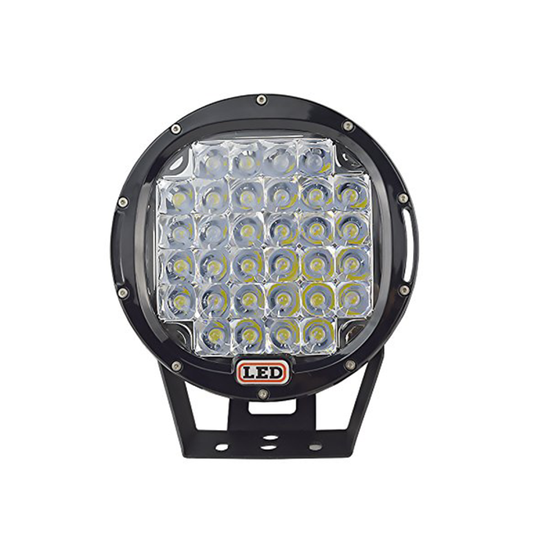 DJ6970BLALA OFF ROAD FARO DE LED UNIVERSAL REDONDO 96 WATTS (32 LED  3 WATTS) COLOR BLANCO 12V / 24V - HAZ DE LUZ SPOT -