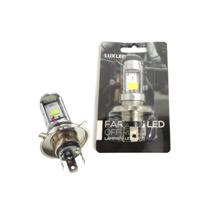 H4-GOLD LAMPARA LED MOTO LAMPARA LED MOTO H4 12V 12W 12000 LUX 