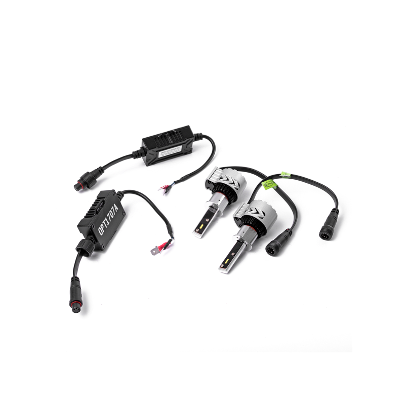 N9-H1-160 OFF ROAD KIT LED 9NA GENERACION 32000 LUMENS KIT DE LED H1 9NA GENERACION 16000 LUMENS POR LAMPARA 12V / 24V CON COOLER