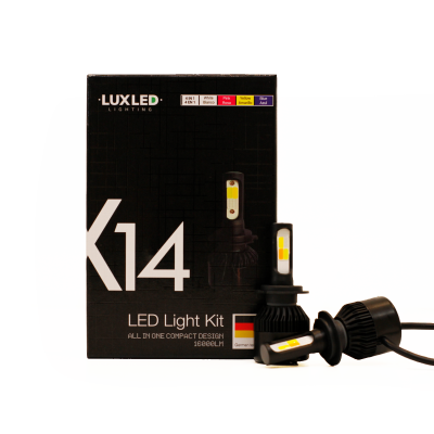 H7 4 COLORES: BLANCO / AZUL / ROSA / AMARILLO  32000LM CHIP COB 12V / 24V