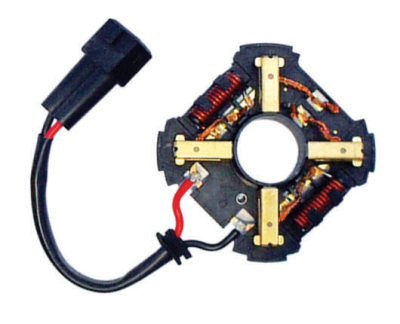5210 Plaqueta portacarbon electro. Ventilador VW Pointer/Saverio AB9
