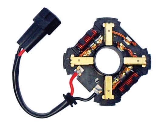 5210 Plaqueta portacarbon electro. Ventilador VW Pointer/Saverio AB9