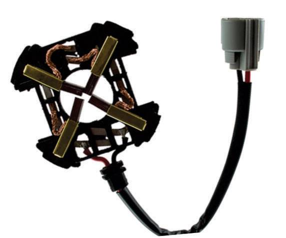 5217 Plaqueta portacarbon electro. Ventilador GM Aveo