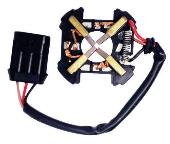 5220 Plaqueta portacarbon electro. Ventilador GM Agile/Onix