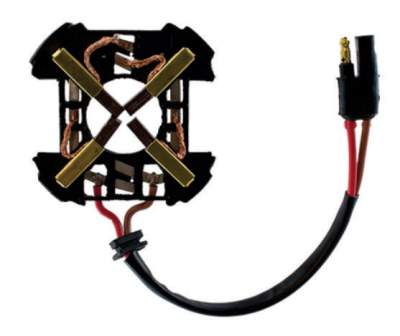 5222 Plaqueta portacarbon electro. Ventilador Renault 11/18/21