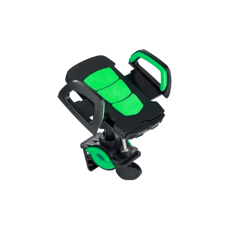 KBSOP012GR ACCESORIO PARA CELULAR SOPORTE CELULAR / GPS PARA BICIS Y MOTOS VERDE