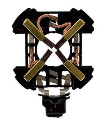5223 Plaqueta portacarbon electro. Ventilador Peugeot 306/405/Partner