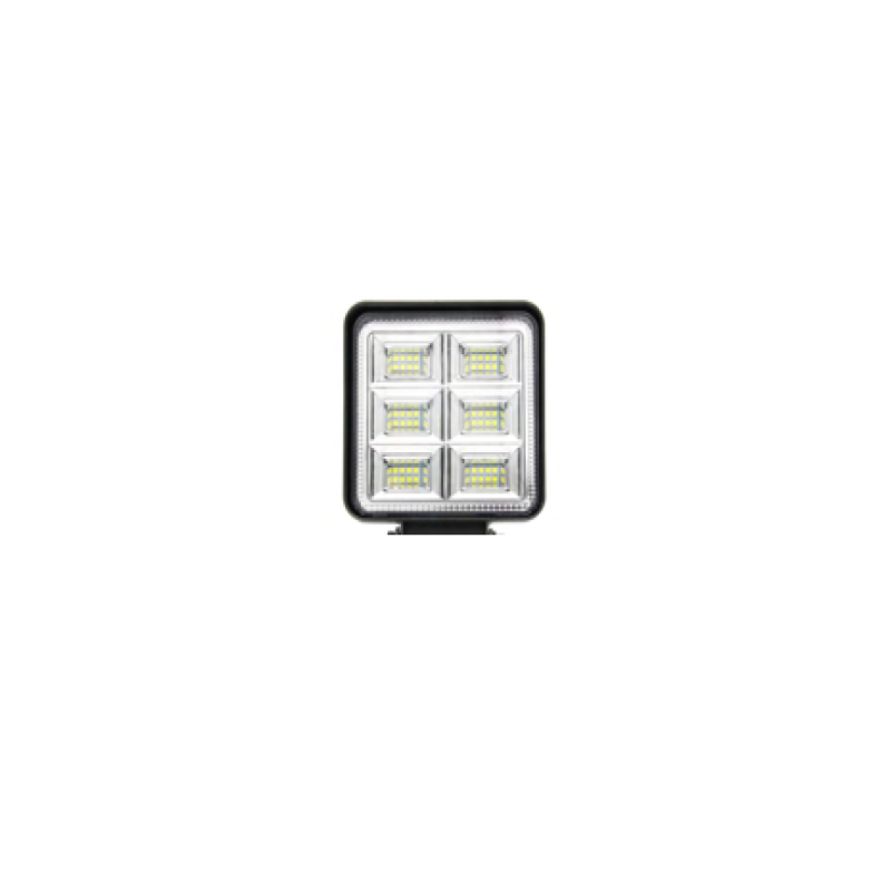 DJ1012PRE OFF ROAD FARO DE LED FARO DE LED CUADRADO - 36 LED 108W  BLANCO 10X2X11CM