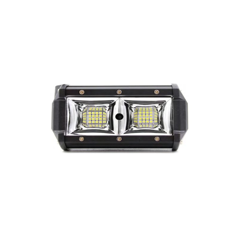 BAR36ULTRA OFF ROAD BARRA DE LED BARRA DE 18 LED 36 WATTS LUZ PUNTUAL - MICROCHIP(16,6 CM DE LARGO) COLOR BLANCO 12V/24V