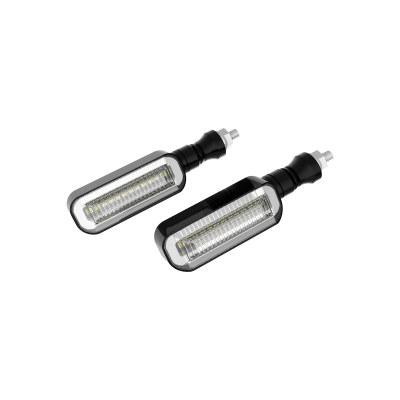 DJ-ZXD115W OFF ROAD FARO DE LED DE MOTO FARO DE GIRO UNIVERSAL AMBAR SECUENCIAL 12V 5W 1500 LUX JUEGO 2 UNIDADES