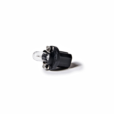 KO12598PR LAMPARAS DE SEÑALIZACION 12V 1.2W BX8.5D/2 12V 1.2W  BLACK 2721 CON PORTALAMPARA NEGRO  (CODIGO ANTERIOR: 12598KO) 0