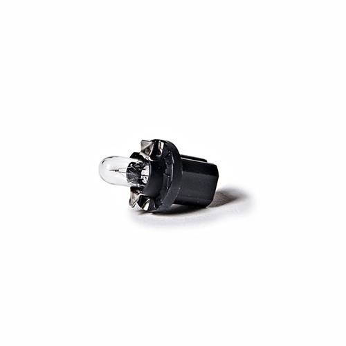 KO12598PR LAMPARAS DE SEÑALIZACION 12V 1.2W BX8.5D/2 12V 1.2W  BLACK 2721 CON PORTALAMPARA NEGRO  (CODIGO ANTERIOR: 12598KO) 0